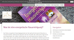 Desktop Screenshot of energetische-hausreinigung.info